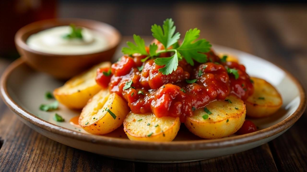 Patatas Bravas mit Aïoli