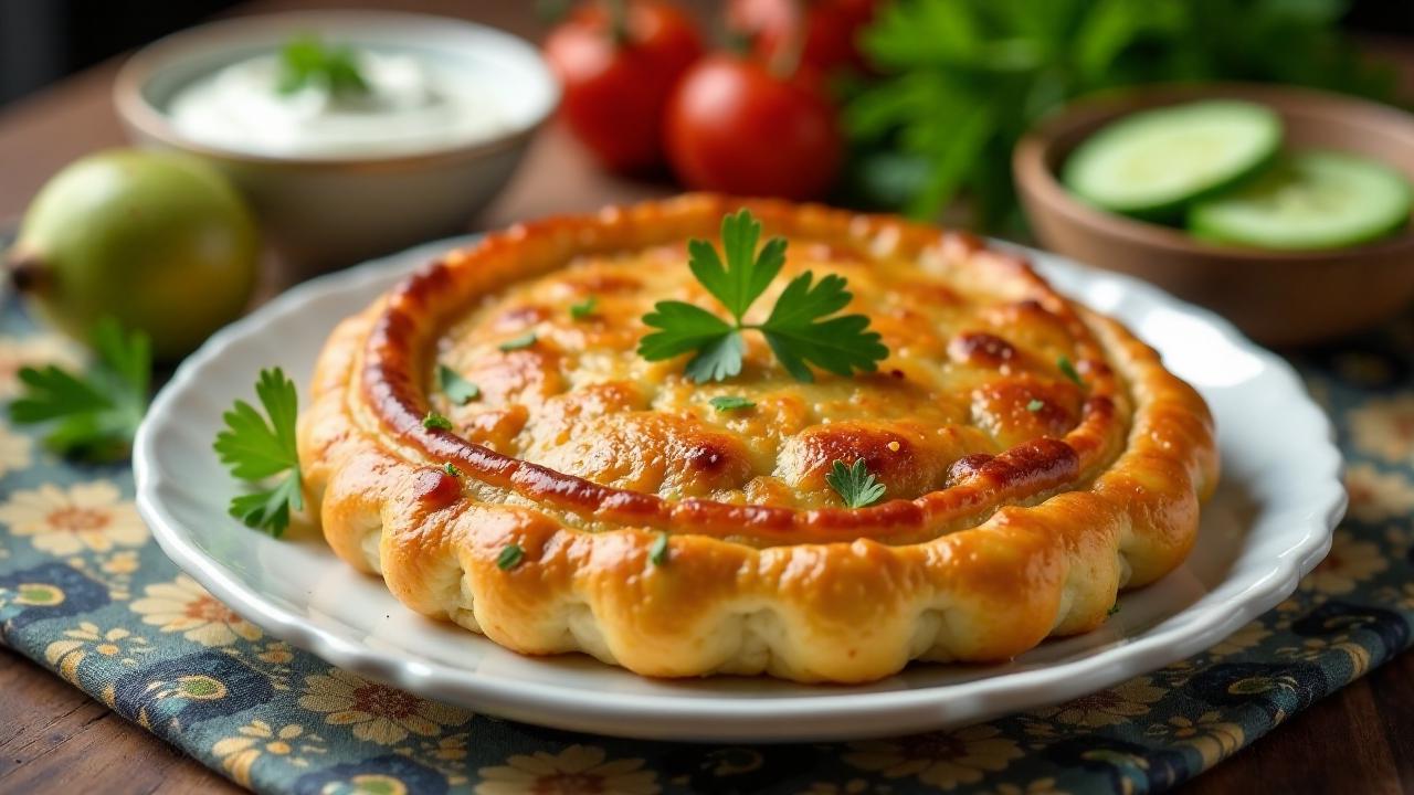 Patatesli Börek: Kartoffelstrudel in Blätterteig