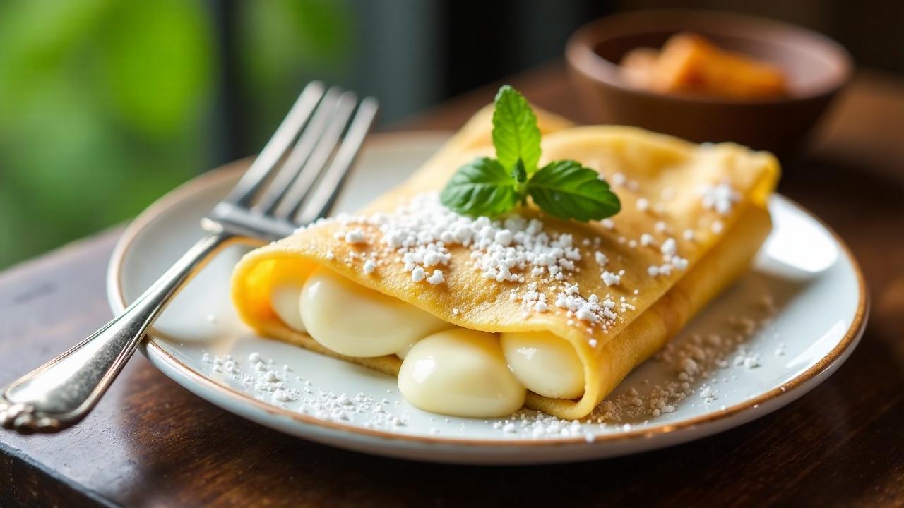 Pati Shapta - Kokosnuss-gefüllte Crêpes