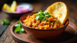 Pav Bhaji – Gewürztes Gemüsegericht mit weichem Butterbrot