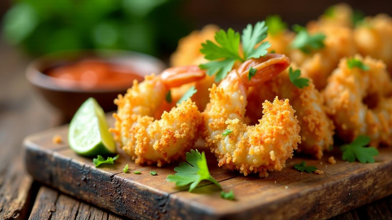 Pazifische Coconut Shrimp