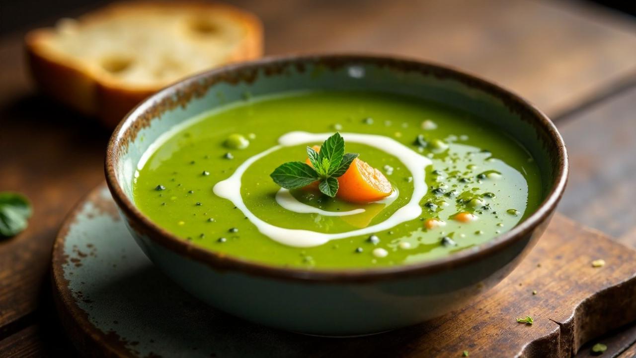 Pea Soup: Erbsensuppe