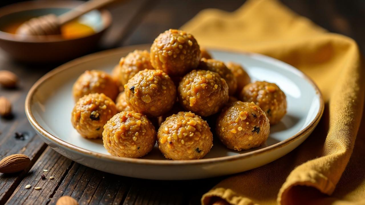 Peanut Porridge Balls