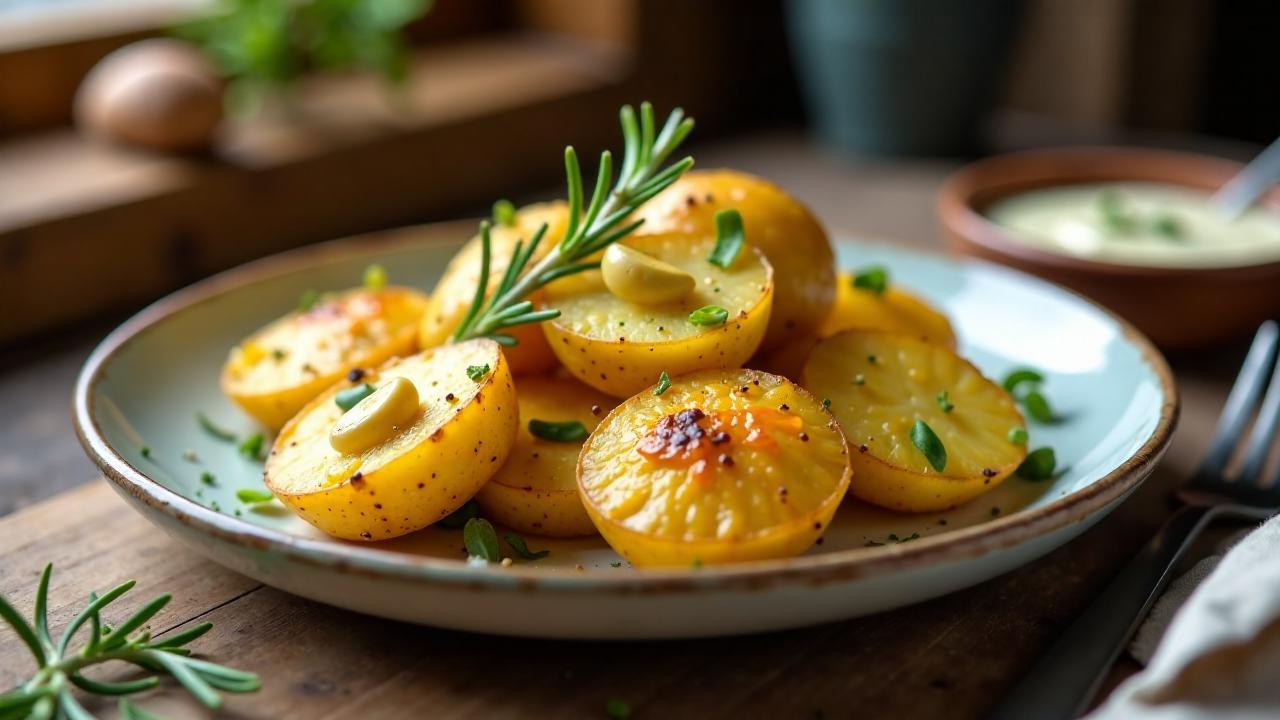 Pečeni Krumpir-Gebackene Kartoffeln