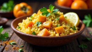 **Persimmon Biryani**