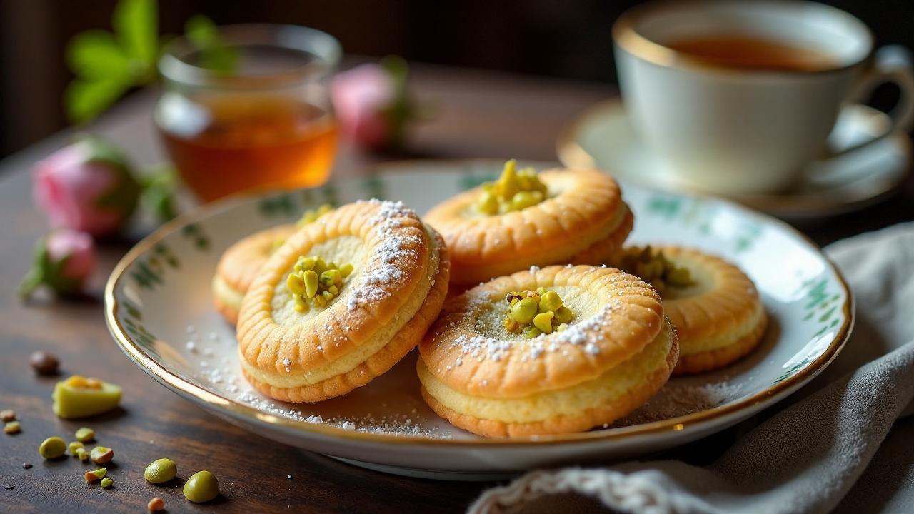 Persische Honig-Plätzchen (Nan-e Berenji)