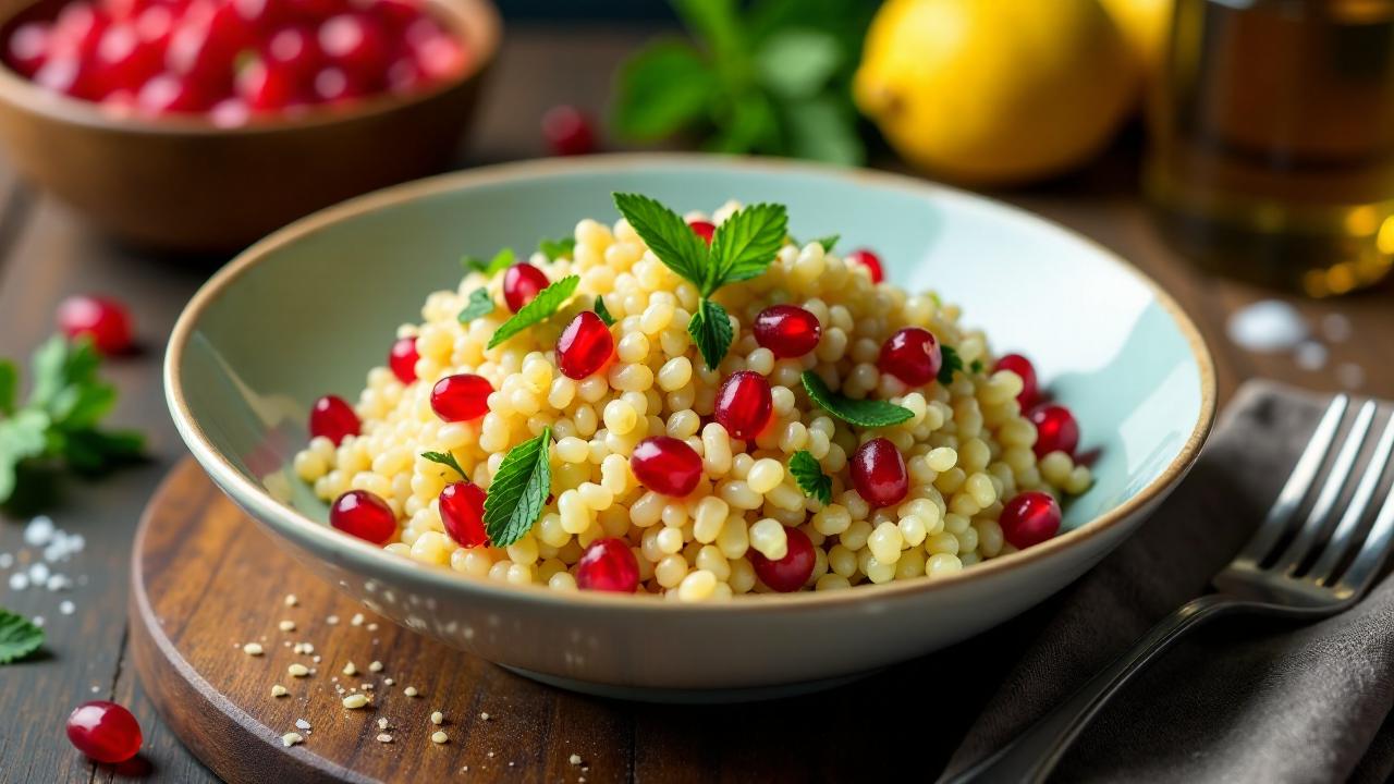 Persischer Granatapfel-Bulgur (Anar Bulgur)