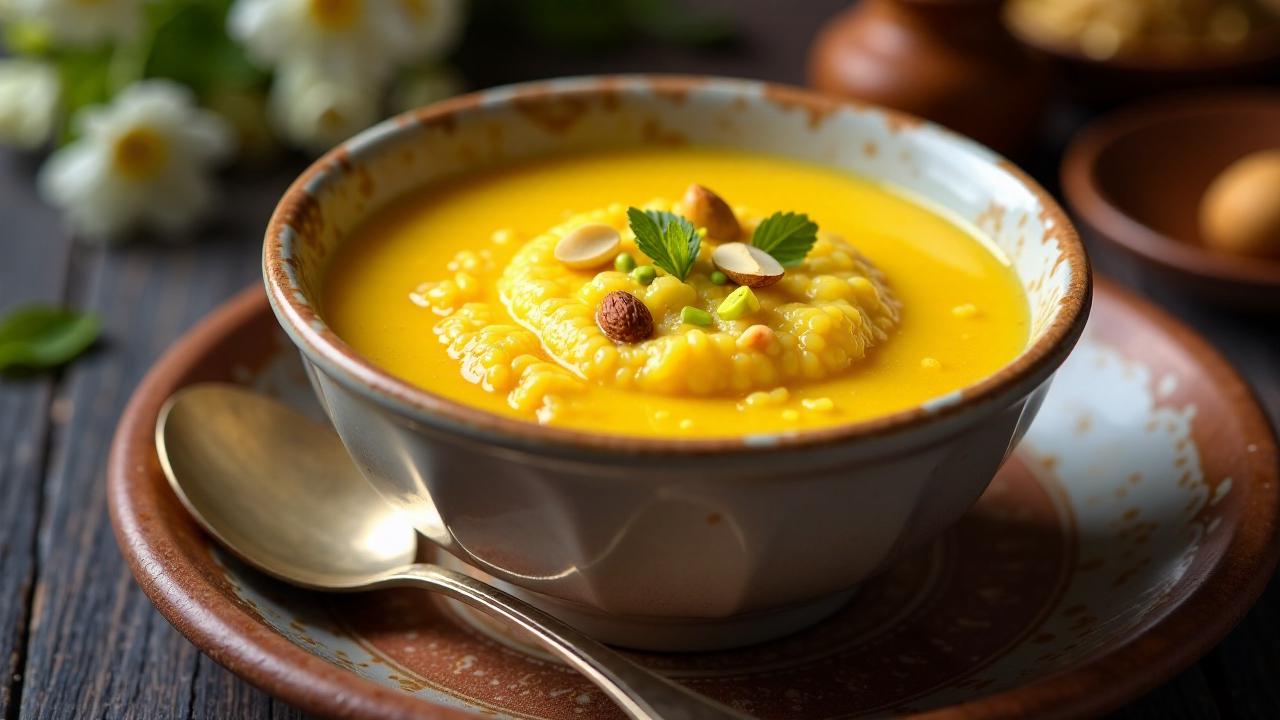 Persischer Safranmilchreis (Saffron Kheer)