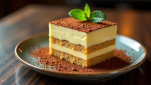 Peruanisches Tiramisù mit Lucuma