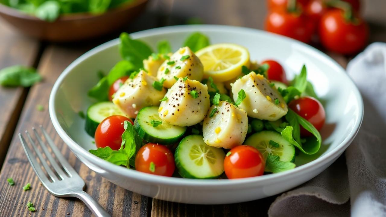 Pesto-Krabbensalat