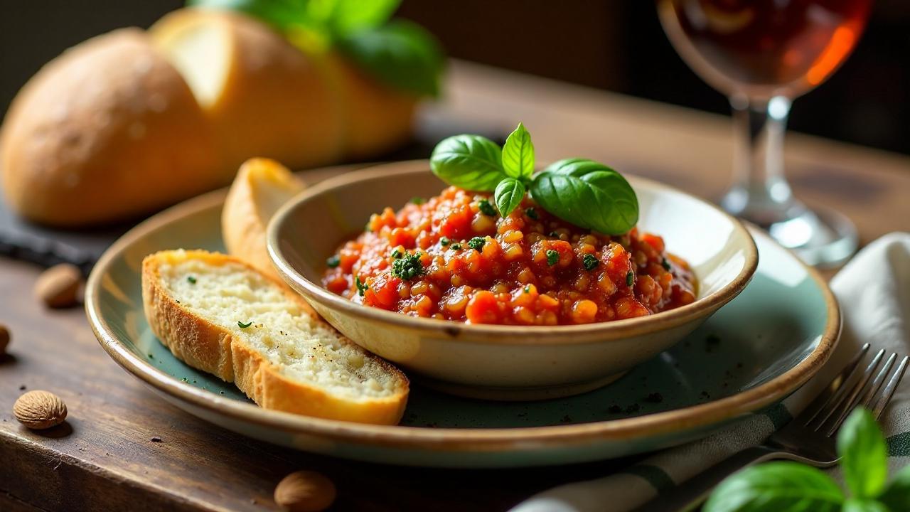 Pesto alla Trapanese (Sizilianisches Pesto)