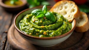 Pesto alla Trapanese (Tomaten-Mandel-Pesto)