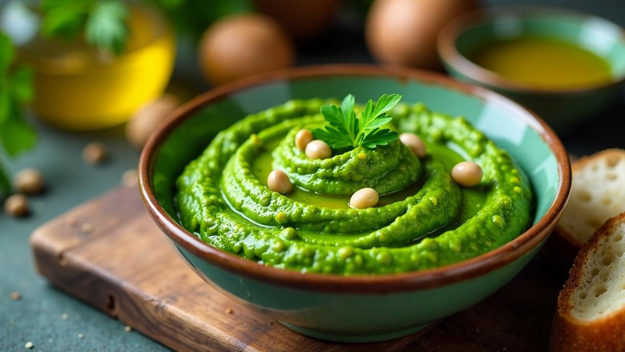 Petersilienwurzel-Pesto