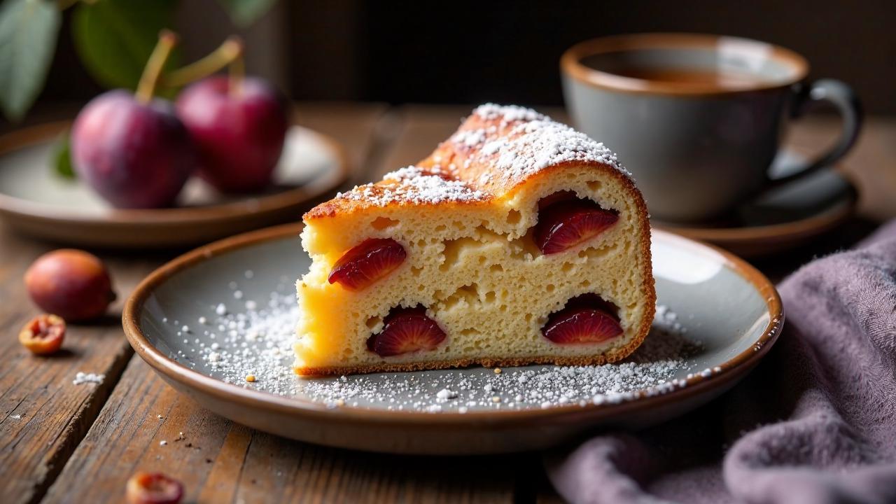 Pflaumen-Basler-Läckerli-Kuchen