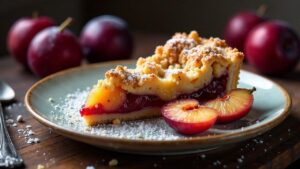 Pflaumen-Crumble-Tarte