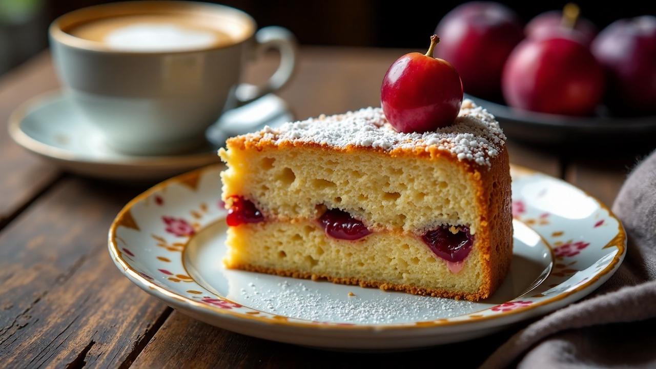 Pflaumen-Latte-Macchiato-Kuchen