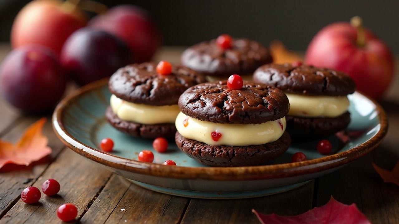 Pflaumen-Schokoladen-Whoopie-Pies