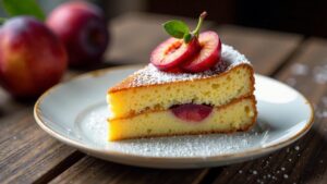 Pflaumenkuchen mit Frangipane