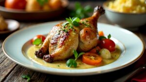 Pheasant with Bread Sauce