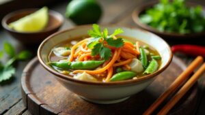 Pho Chay mit Edamame