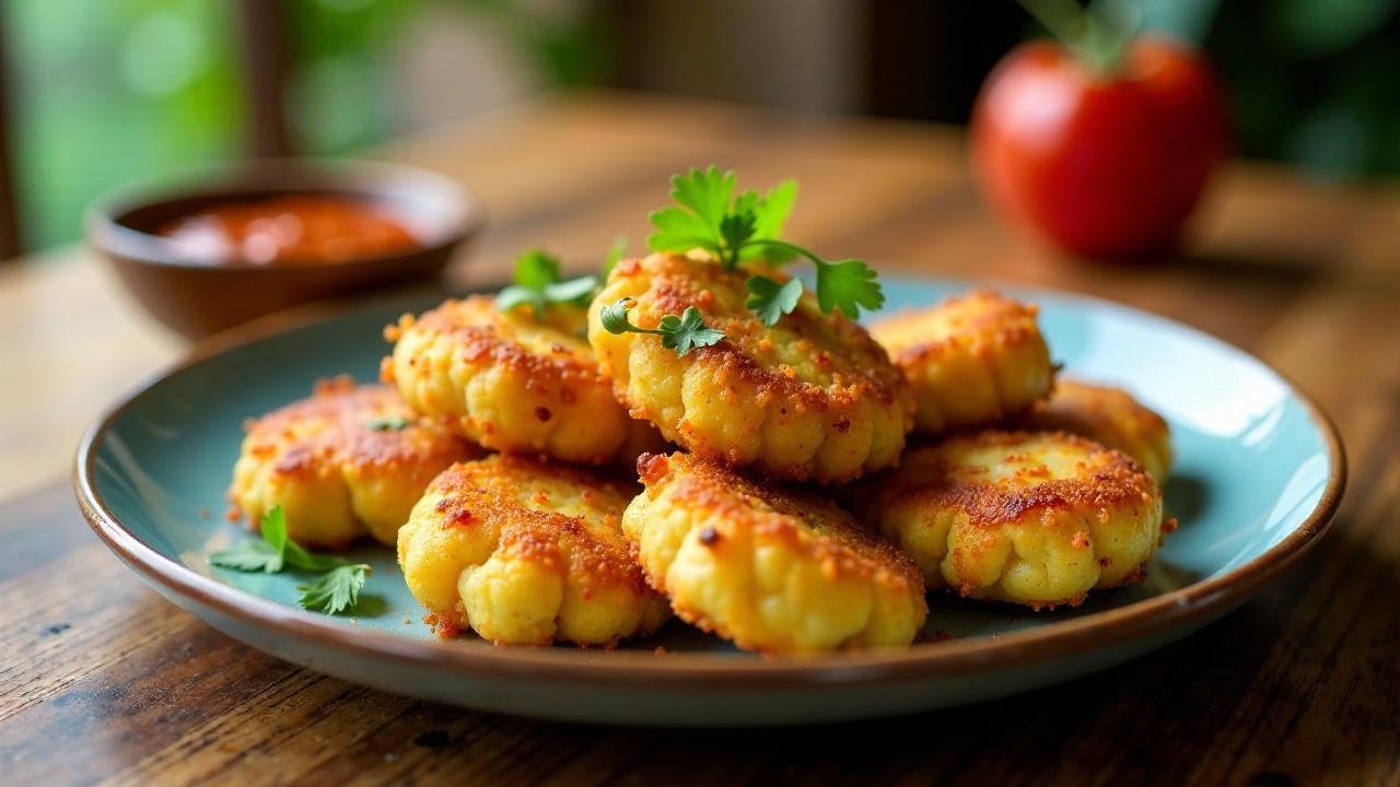 Pholourie (Guyanese Split Pea Fritters)