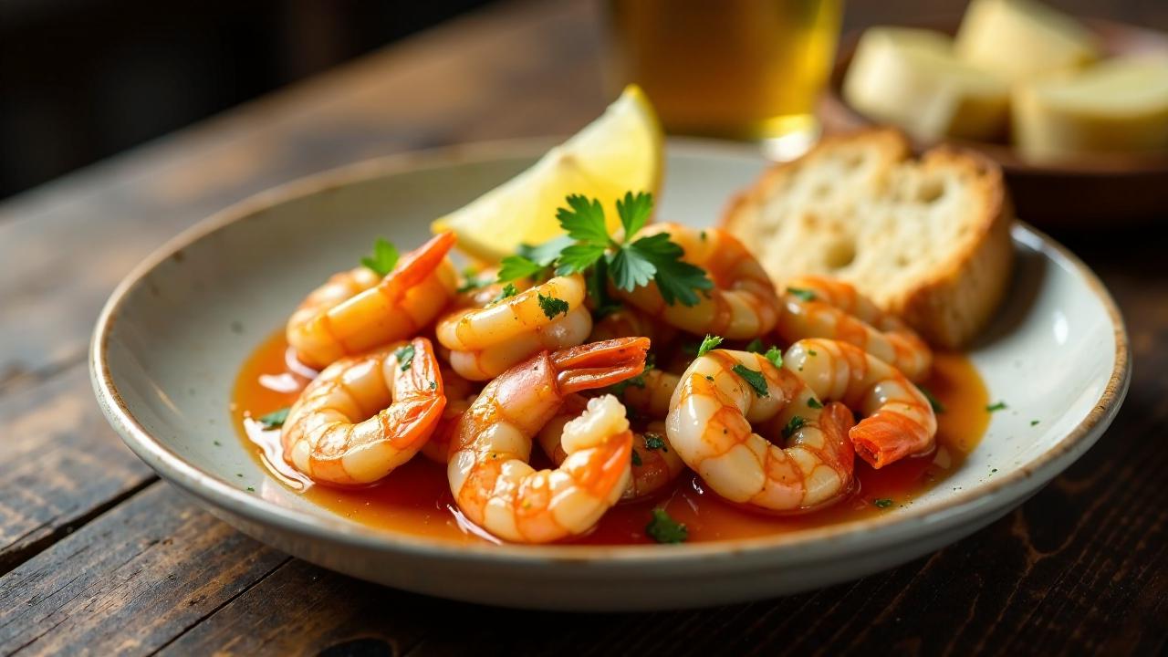 Pikante Gambas al Ajillo