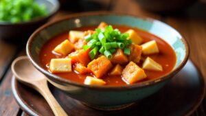 Pikante Kimchi-Suppe - Kimchi Jjigae