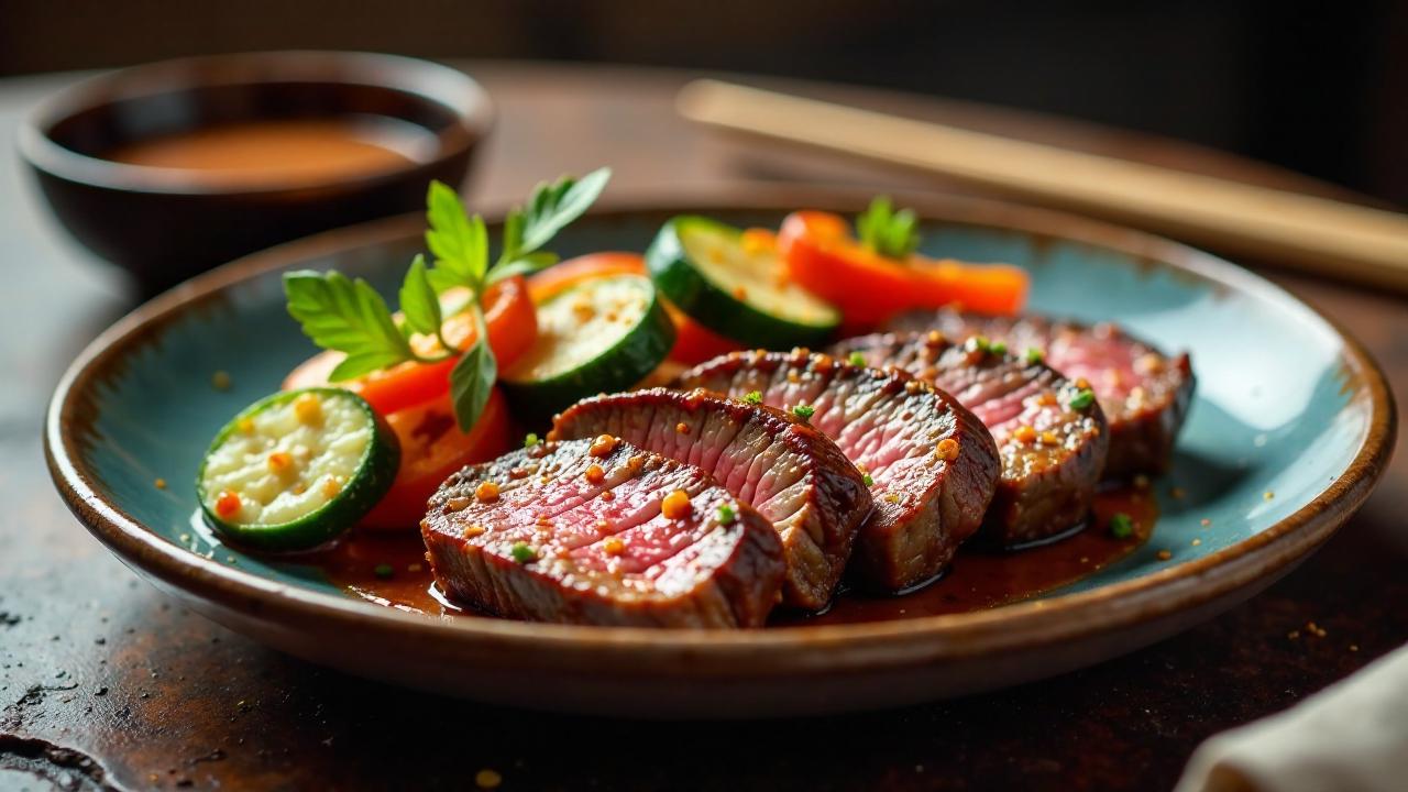 Pikante Teppanyaki Steak