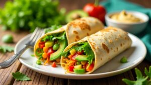 Piko Piko-Salatwraps: Gesunde Wraps mit Farnspitzen