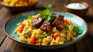 Pilau – Reisgericht mit Rindfleisch