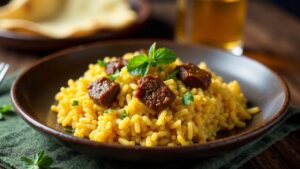 Pilau – Würziger Reis mit Rindfleisch