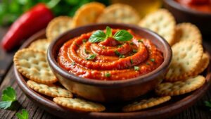 Pili-Pili: Scharfer Paprika-Dip