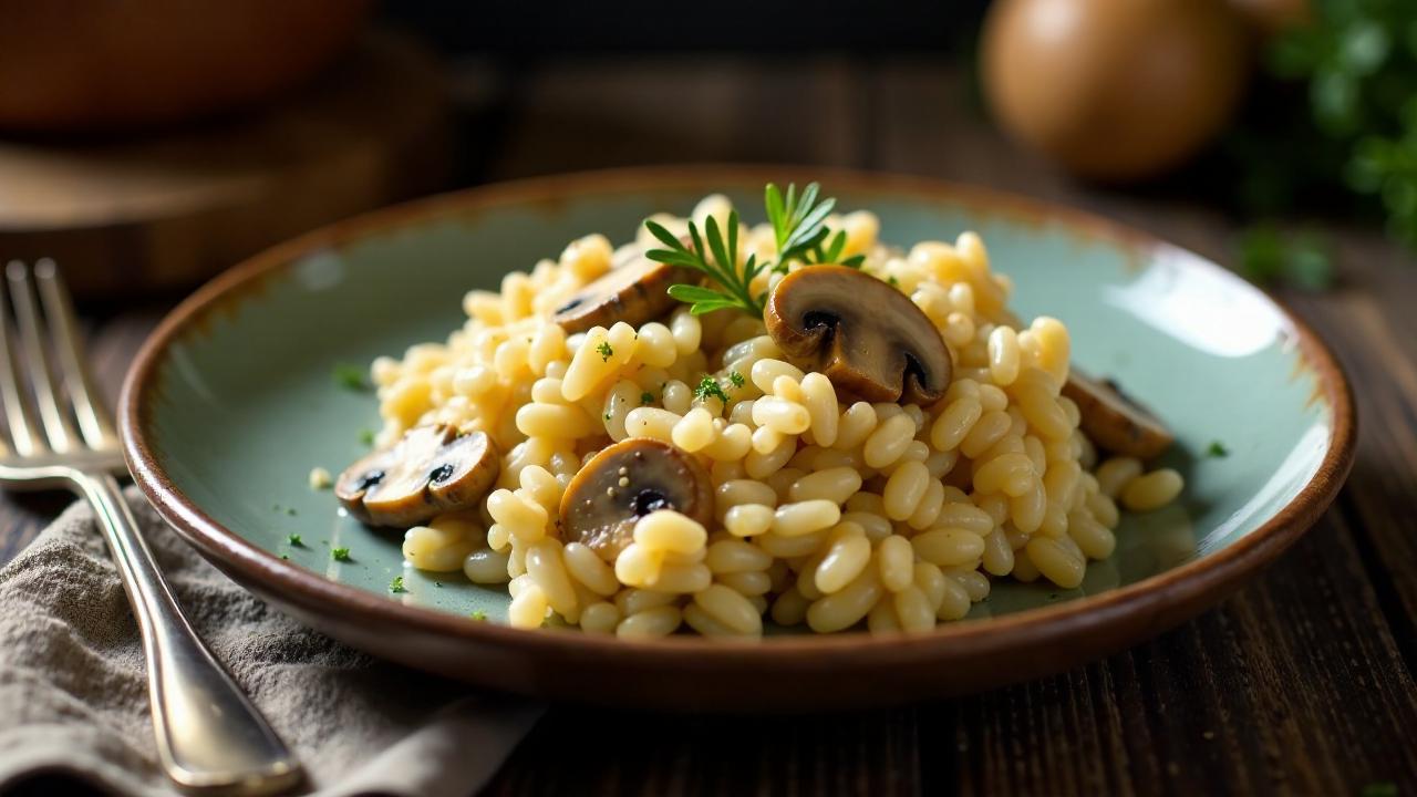 Pilz-Risotto mit Thymian