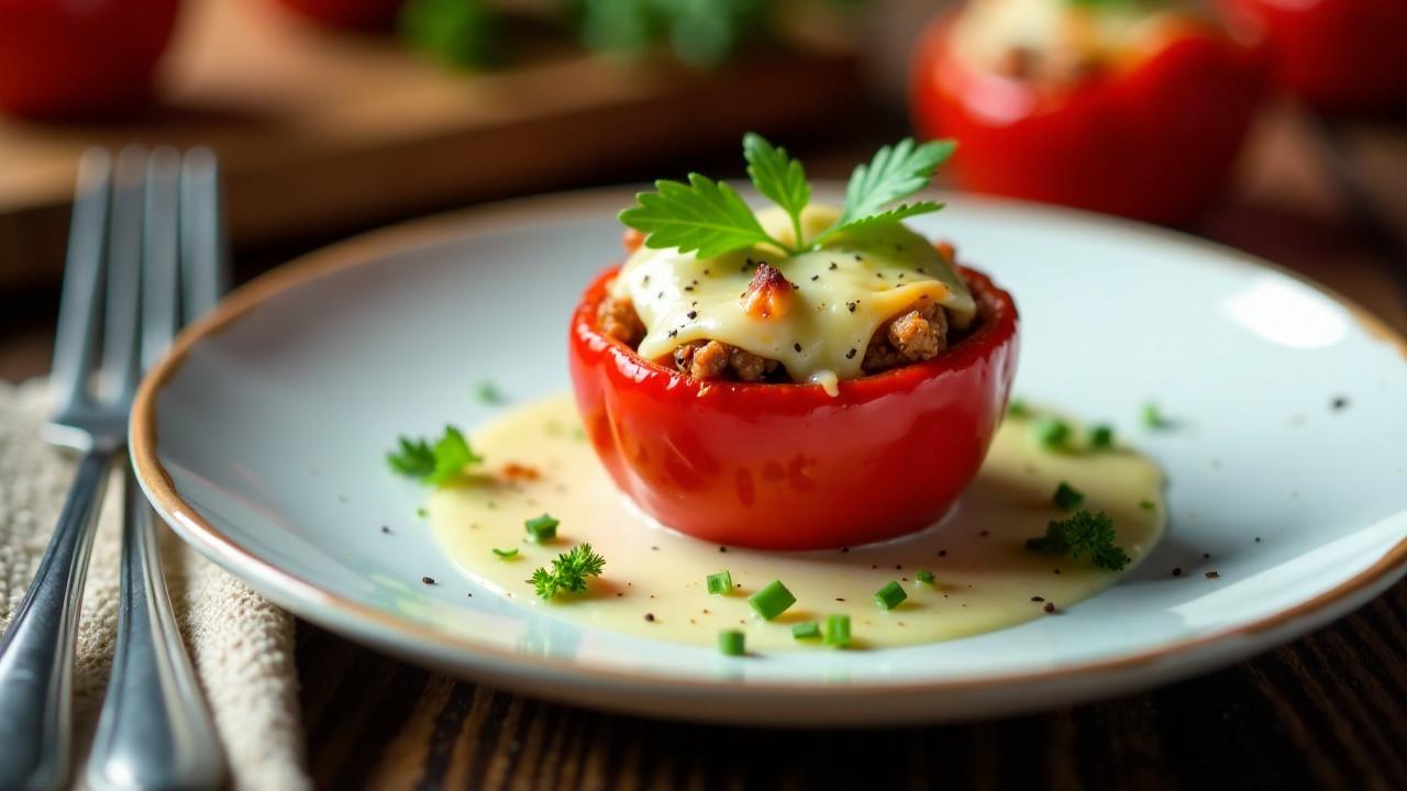 Pimiento de Piquillo Relleno (Gefüllte Paprikaschoten)