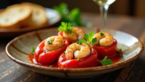 Pimientos del Piquillo Rellenos de Marisco