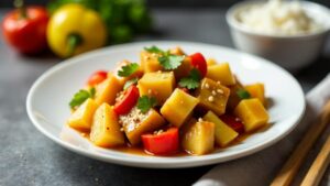 **Pineapple Chicken Stir-fry**