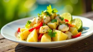 Pineapple Conch Salad