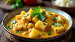 Pineapple Fish Curry (Ananas-Fisch-Curry)