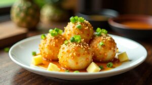 Pineapple Takoyaki