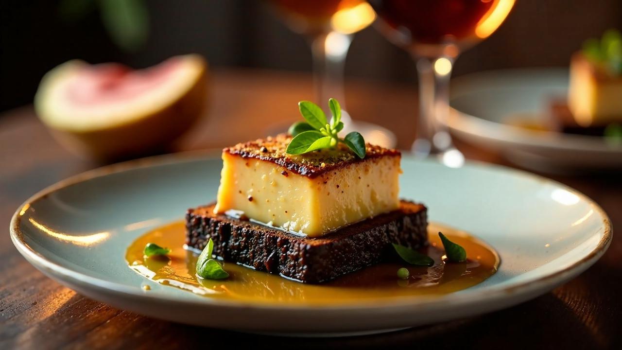 Pintxo de Foie con Reducción de Pedro Ximénez