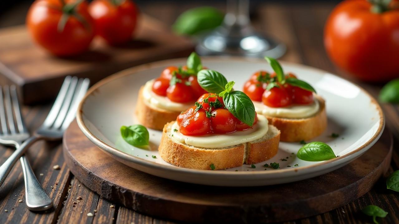 Pintxo de Queso de Cabra y Mermelada de Tomate