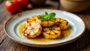 Pisang Panggang – Gegrillte Bananen mit Sirup