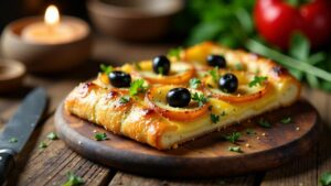 Pissaladière: Provenzalische Zwiebel-Tarte