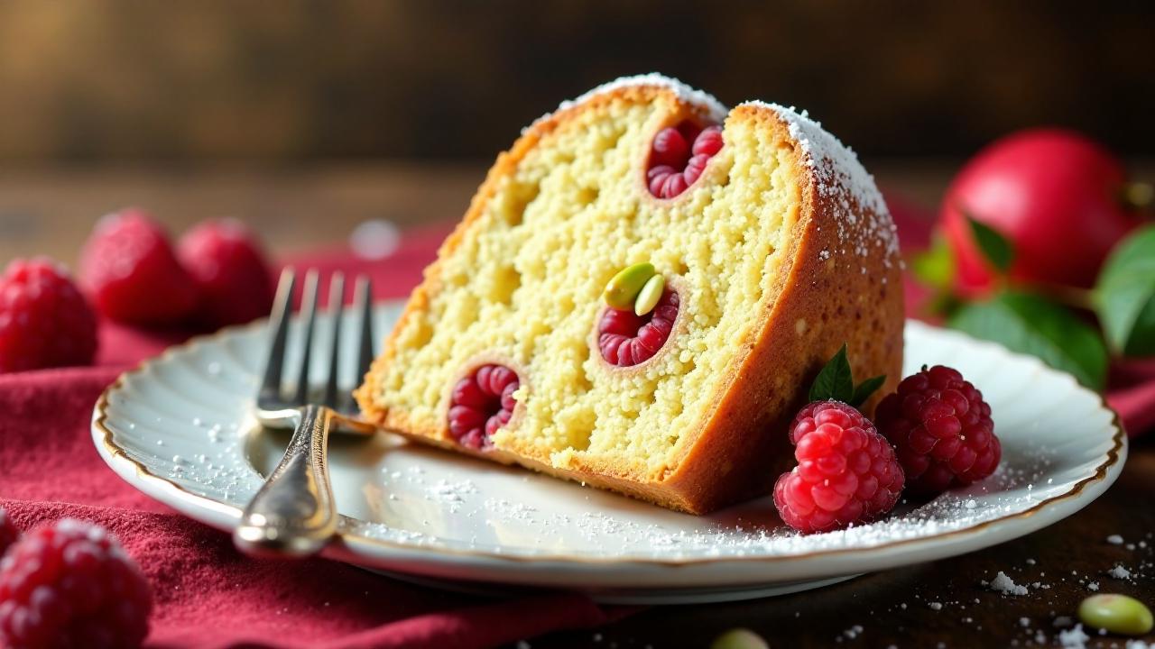 Pistazie-Himbeer Panettone