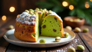 Pistazie-Matcha Panettone