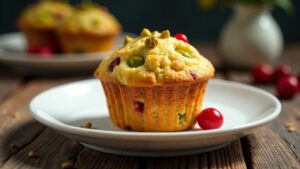 Pistazien-Cranberry-Muffins