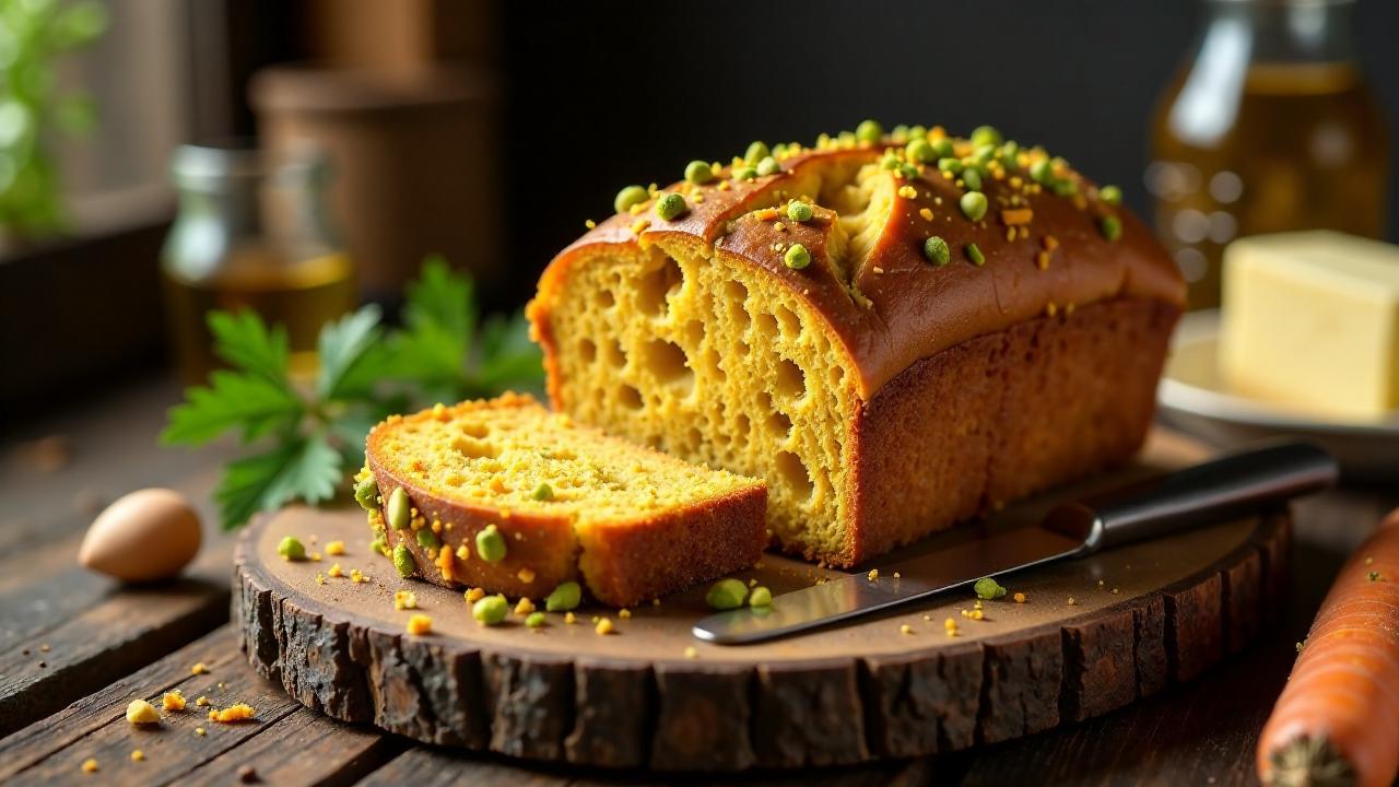 Pistazien-Karotten-Brot