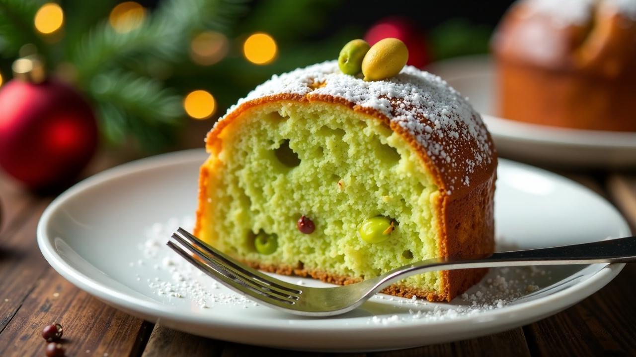 Pistazien-Marzipan Panettone