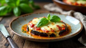 Pizzette di Melanzane (Mini-Auberginenpizzen)