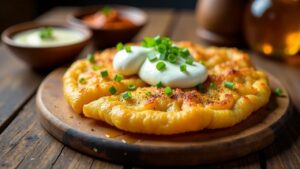 Pálinkás Lángos – Langos mit Pálinka